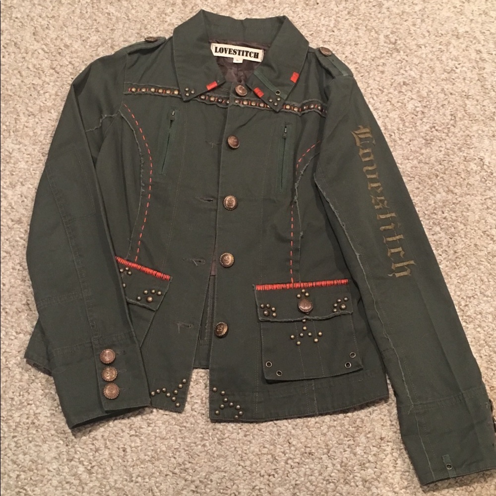 Lovestitch Army Blazer